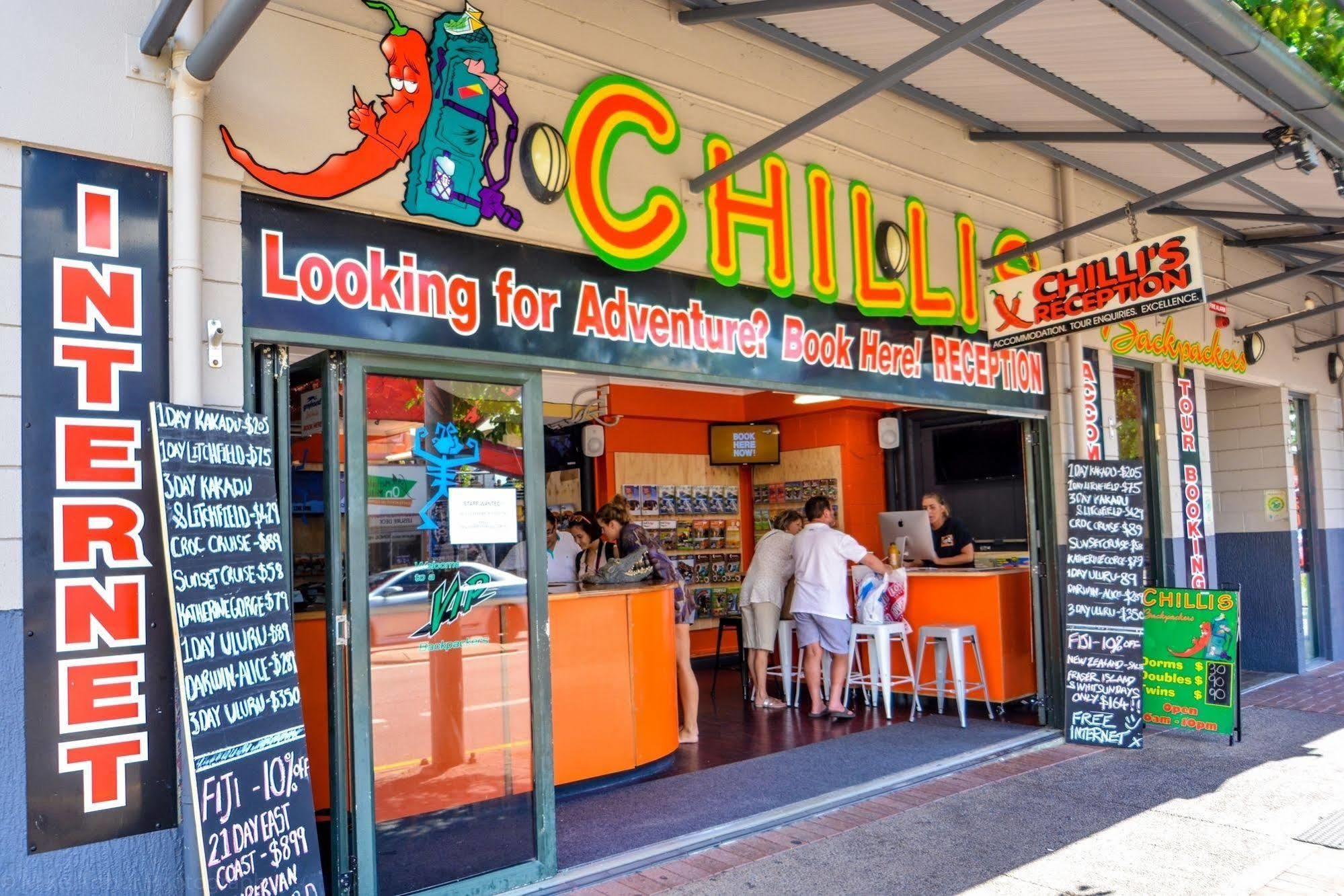 Chillis Backpackers Vandrarhem Darwin Exteriör bild